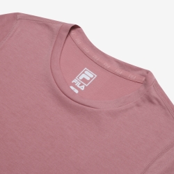 Fila Basic Round - Naisten Poolopaita - Pinkki | FI-83625